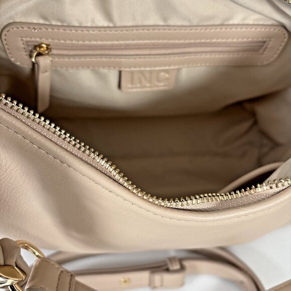 INC International Trippii Faux-Leather Chain Strap Women's Tote Shoulder Bag - Picture 14 of 15